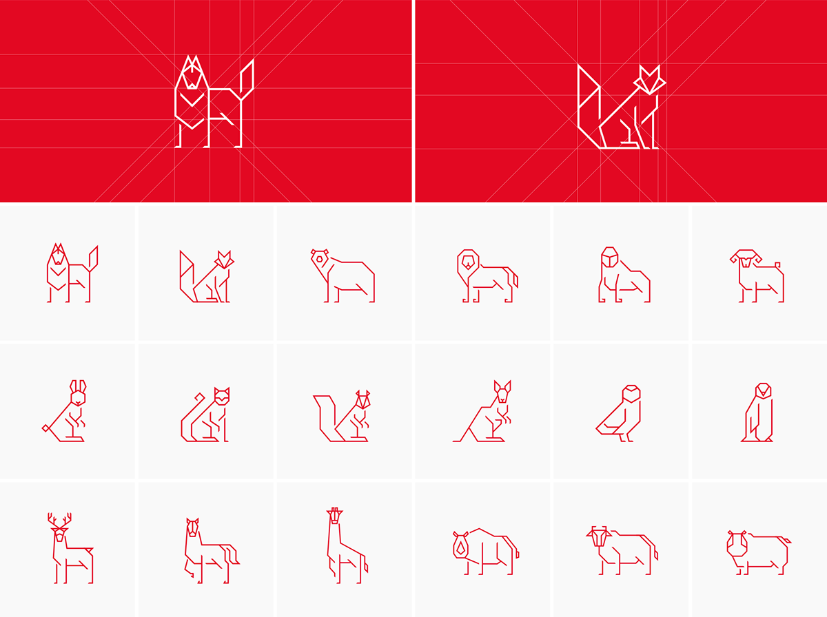 韓國(guó)HuskyFox品牌設(shè)計(jì)公司視覺形象