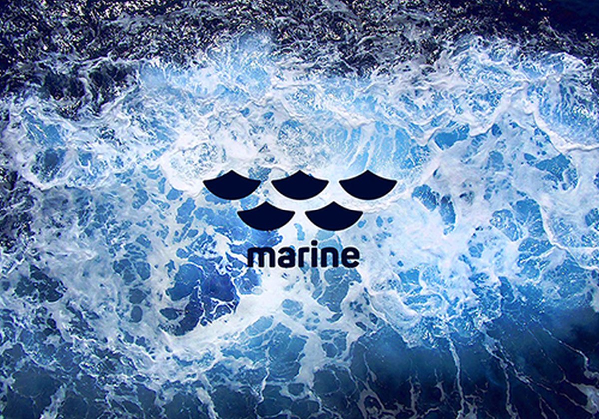 Marine海鮮食品標(biāo)志設(shè)計