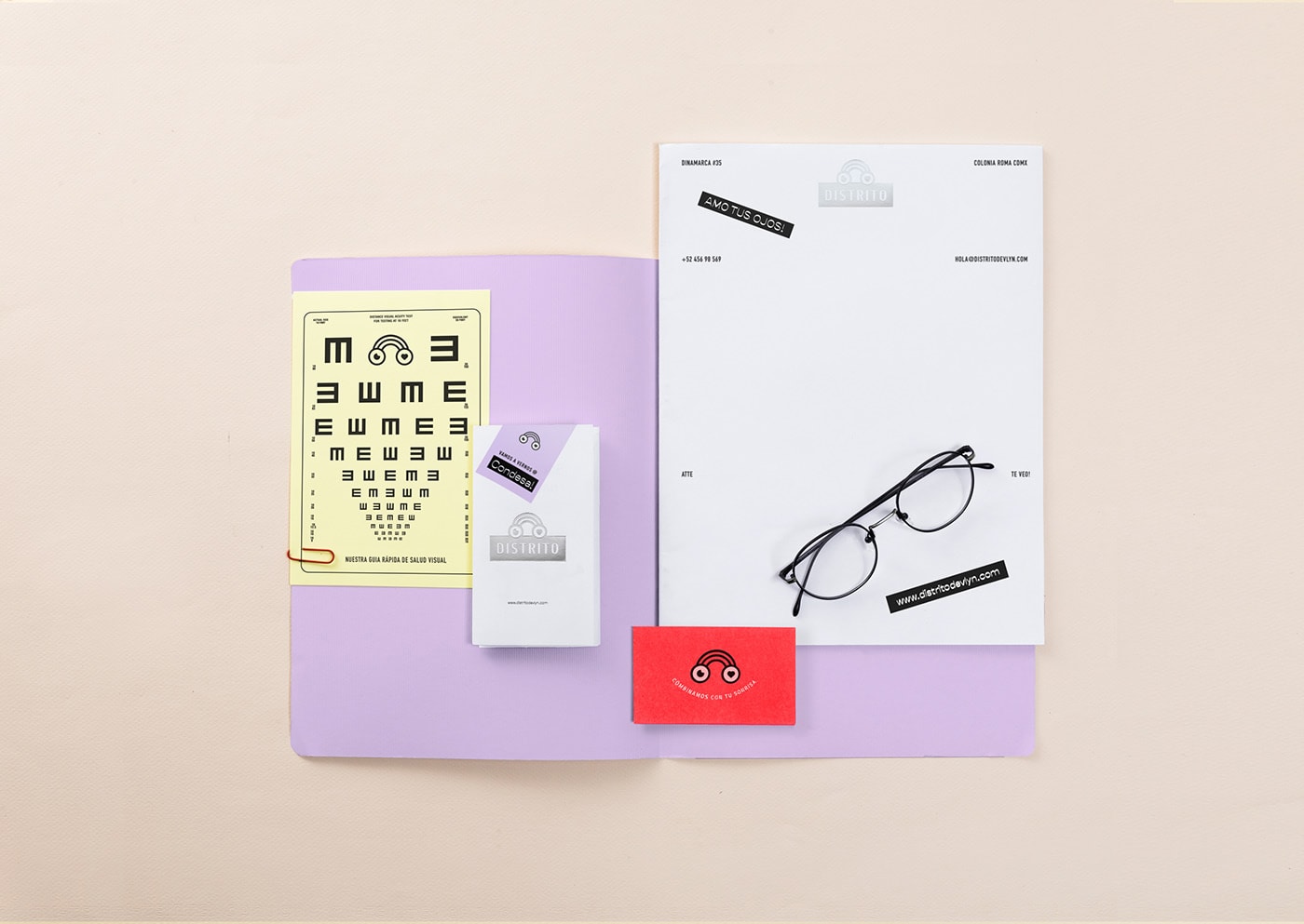 Distrito 時(shí)尚眼鏡品牌包裝營銷案例，時(shí)尚品牌設(shè)計(jì)，品牌營銷案例，深圳品牌設(shè)計(jì)，左右格局