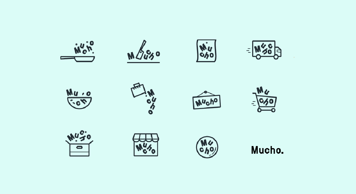 Mucho購物網(wǎng)站品牌設(shè)計  輔助圖形設(shè)計展示