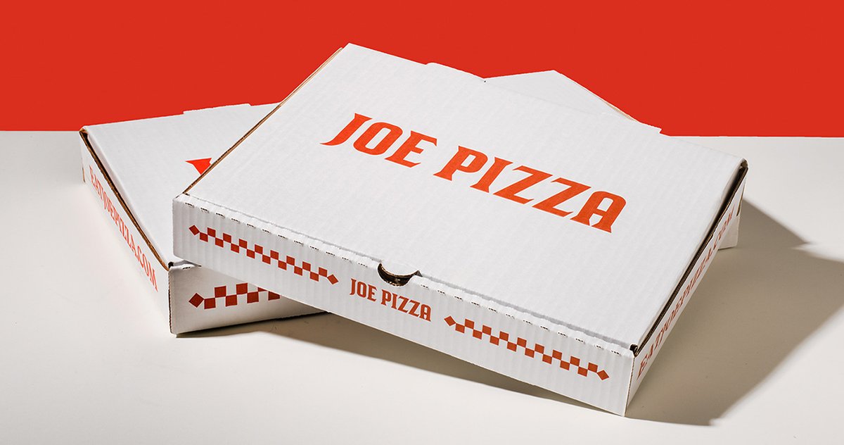 JOE PIZZA餐廳品牌設(shè)計(jì)  包裝設(shè)計(jì)