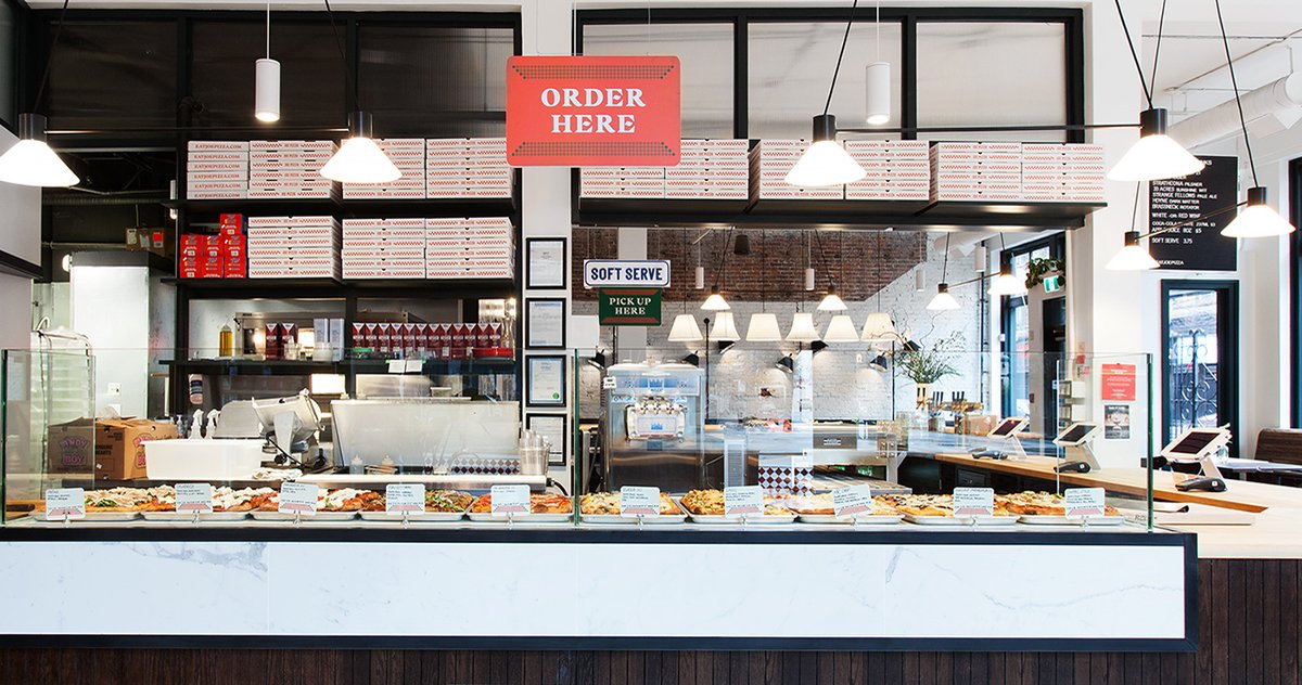 JOE PIZZA餐廳品牌設(shè)計(jì)  餐廳內(nèi)部展示