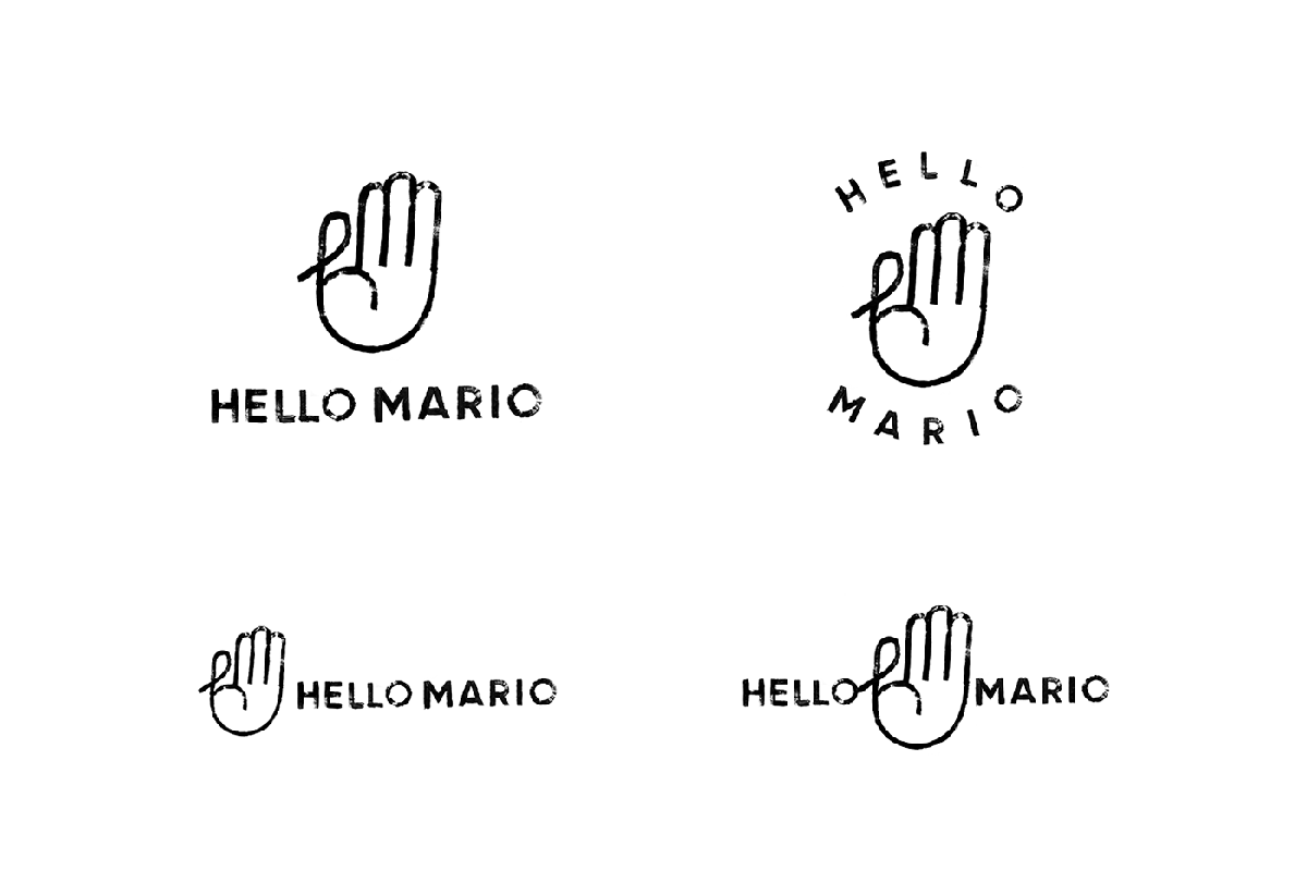 HELLO MARIO手工制品品牌形象設(shè)計  標(biāo)志排版設(shè)計展示