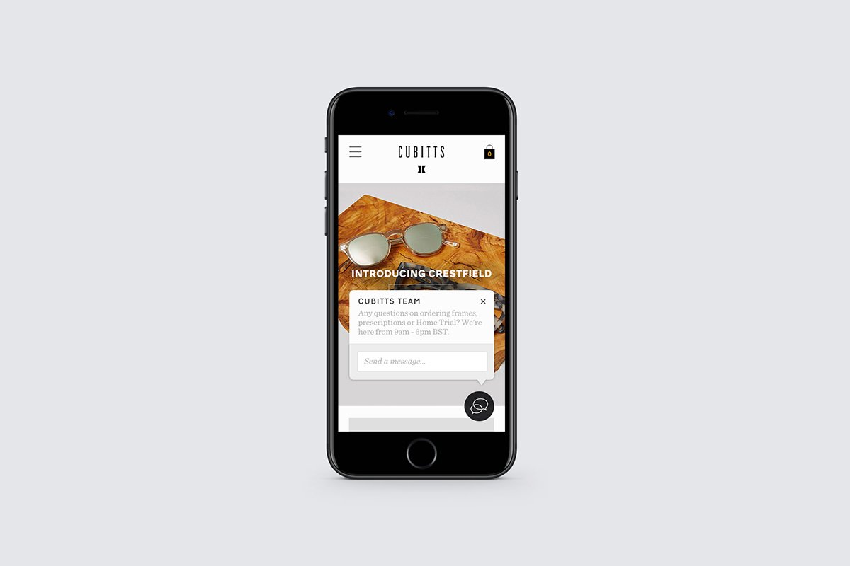 Cubitts眼鏡品牌設(shè)計  手機APP設(shè)計展示