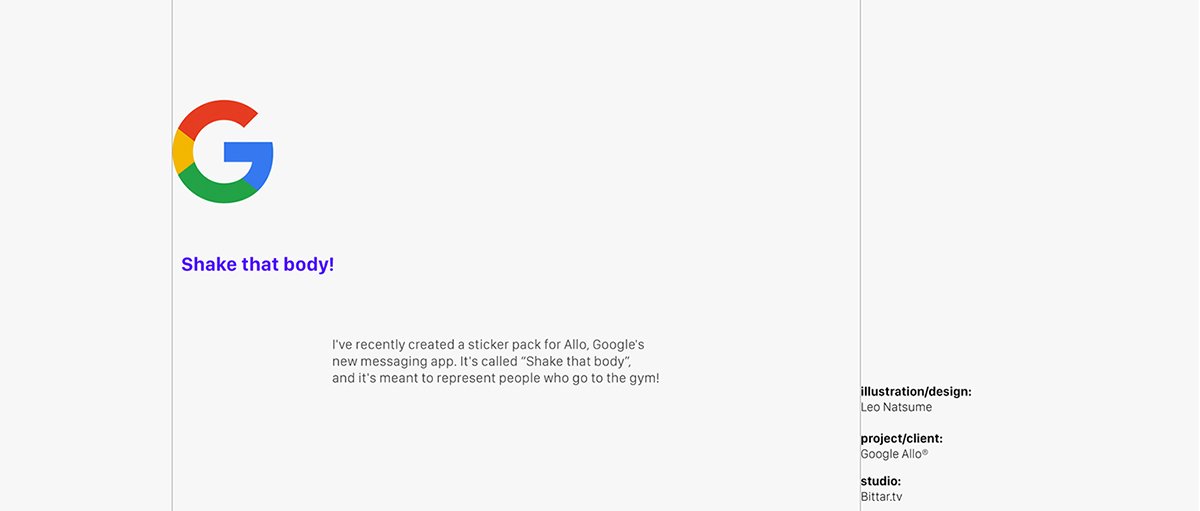 Google插畫創(chuàng)意形象設計  標志設計理念