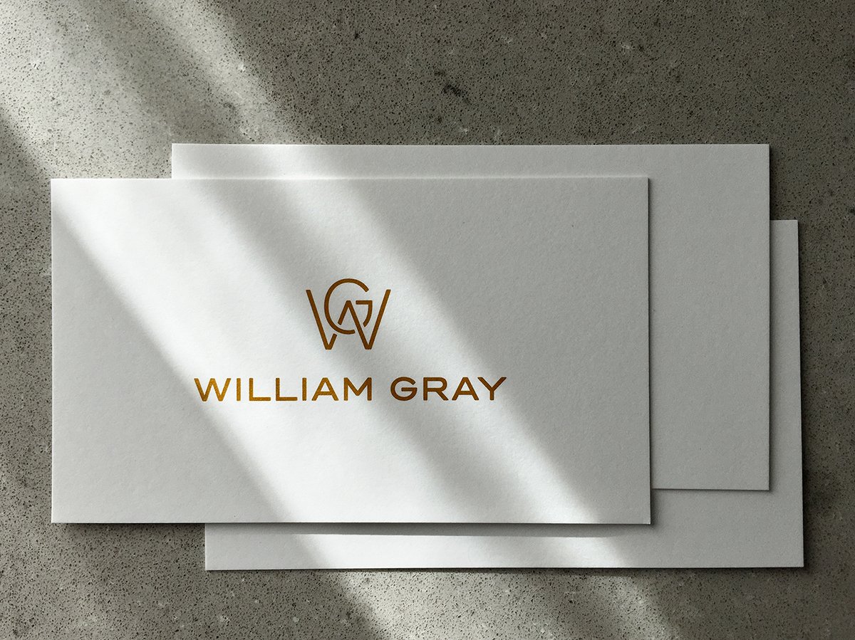 WILLIAM GRAY酒店品牌形象設(shè)計(jì)  名片設(shè)計(jì)