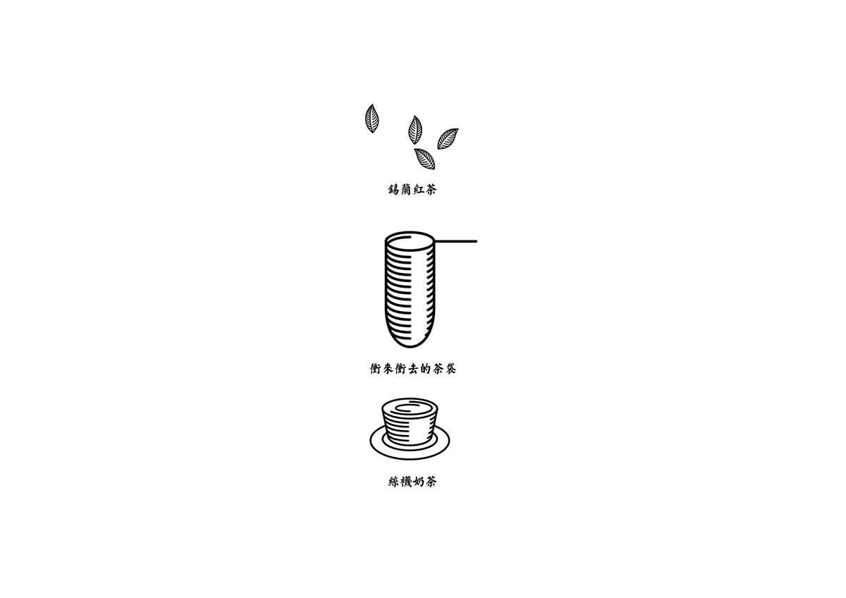 深圳品牌設(shè)計(jì)  深圳品牌策劃  菠鮮生港式奶茶店品牌形象設(shè)計(jì)  輔助圖形設(shè)計(jì)