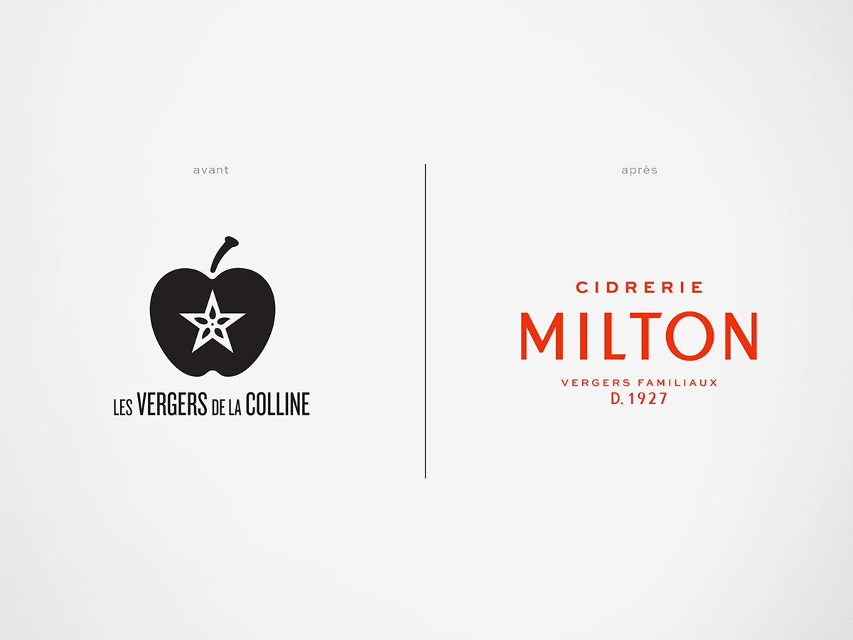 深圳品牌設(shè)計  深圳品牌策劃  MILTON蘋果酒品牌形象設(shè)計  標(biāo)志設(shè)計