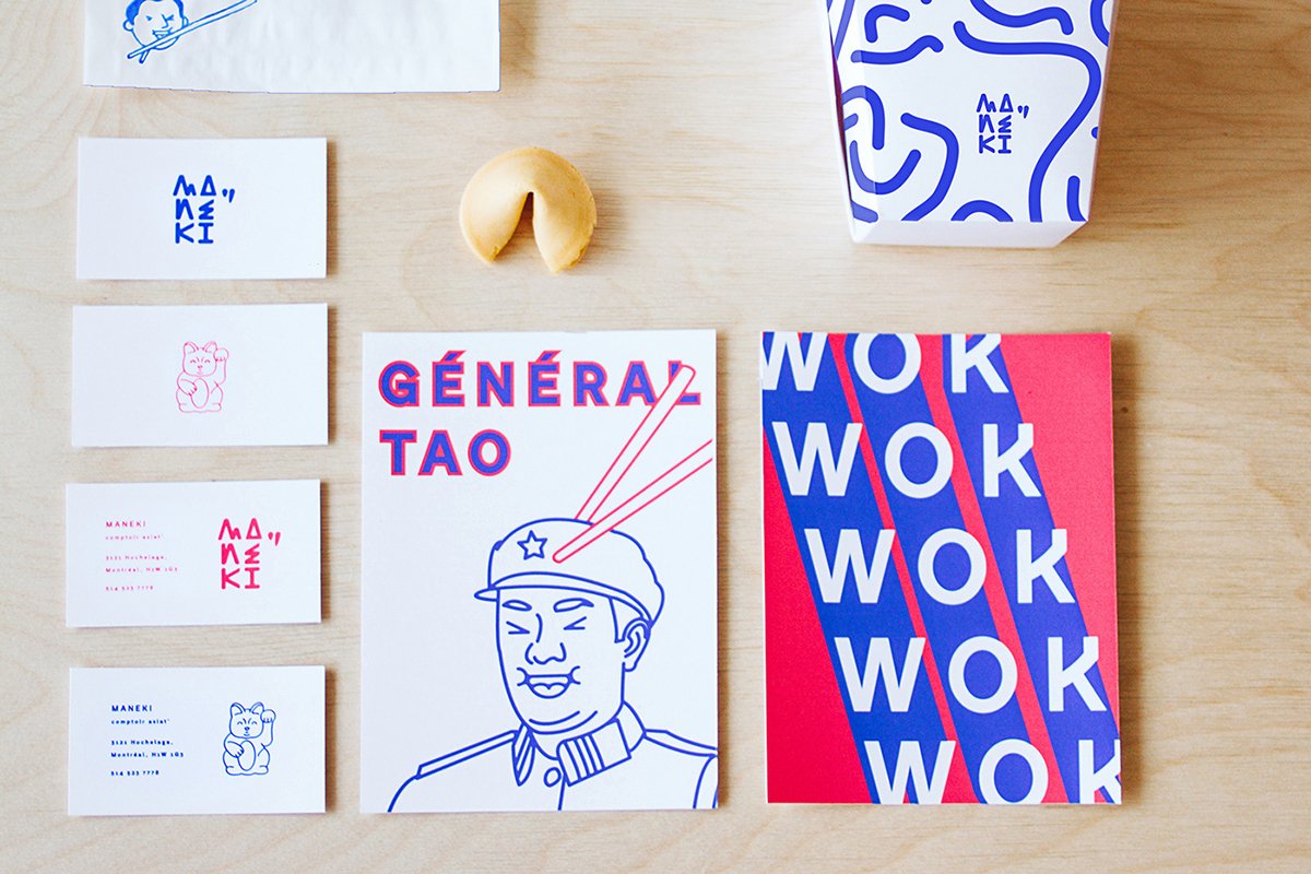 深圳品牌設(shè)計(jì)  深圳品牌策劃  Maneki餐廳品牌形象設(shè)計(jì)  名片設(shè)計(jì)