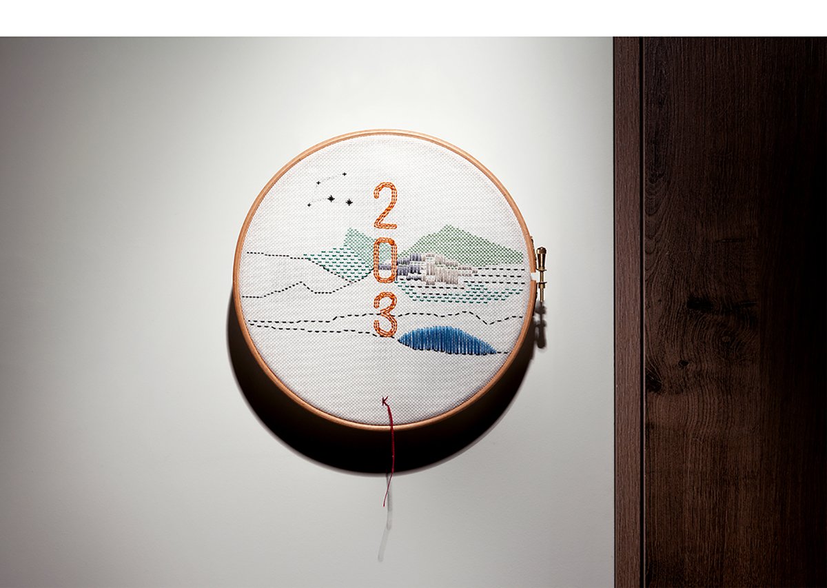 Kores酒店品牌形象設計—刺繡的奢侈品賞析，品牌設計，酒店品牌設計，品牌形象設計，企業(yè)品牌定位，深圳品牌策劃，深圳品牌設計，左右格局