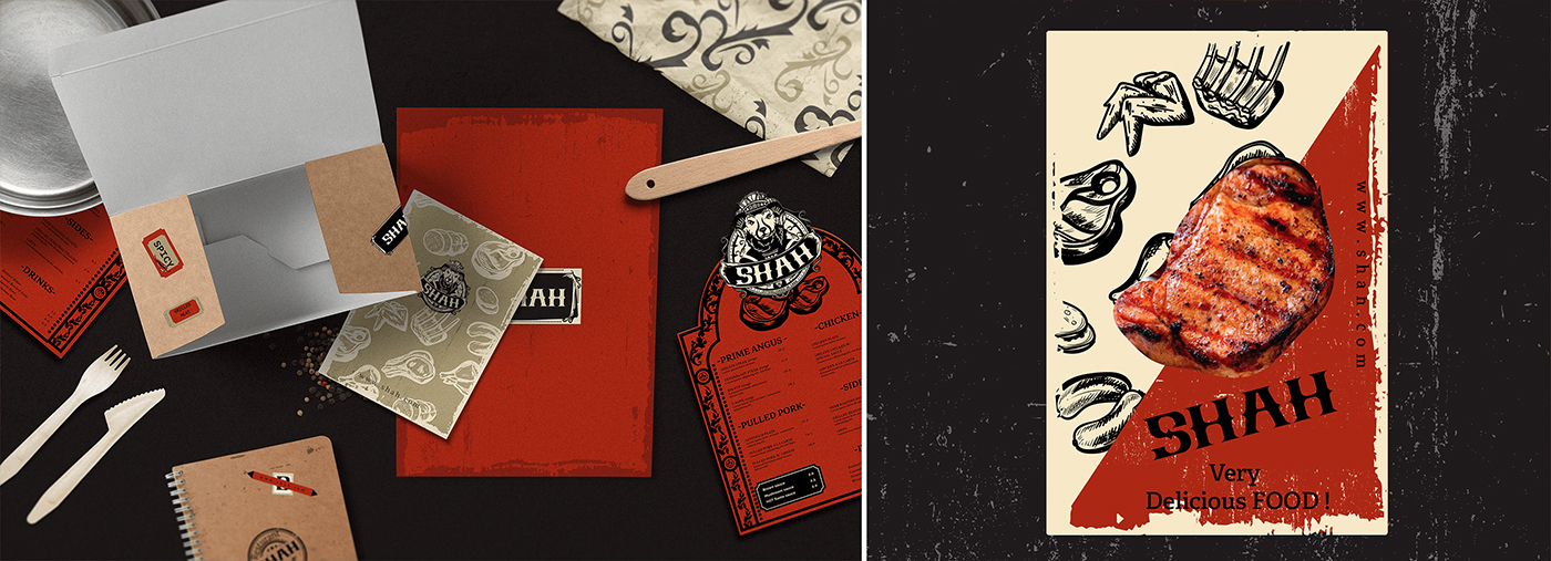 燒烤餐飲品牌設(shè)計(jì)，餐飲品牌全案策劃，深圳燒烤餐廳設(shè)計(jì)，品牌設(shè)計(jì)公司