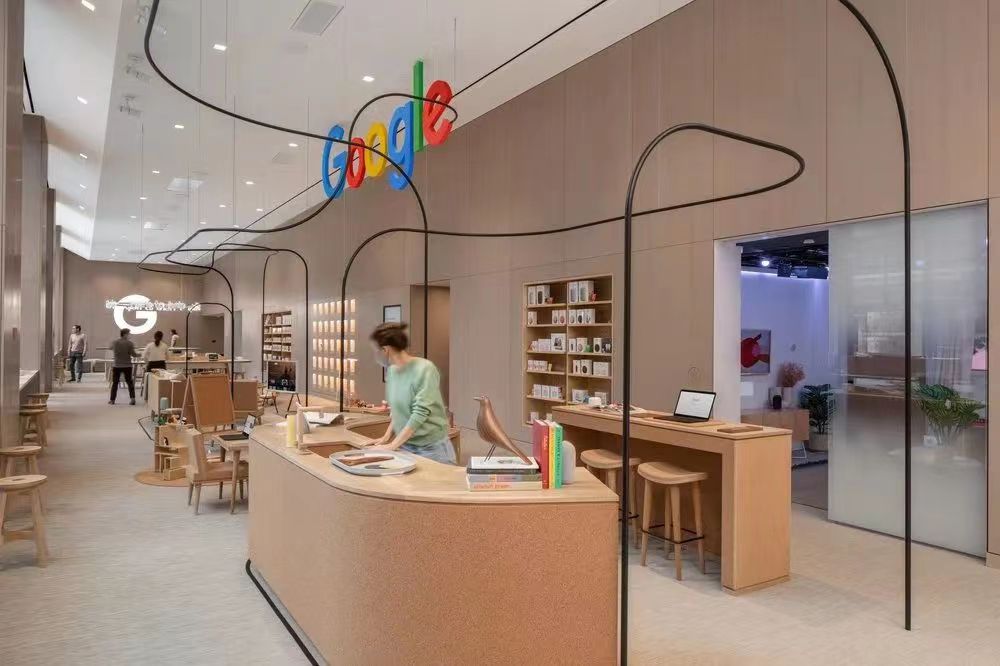 GOOGLE線(xiàn)下零售店的創(chuàng)新體驗(yàn)